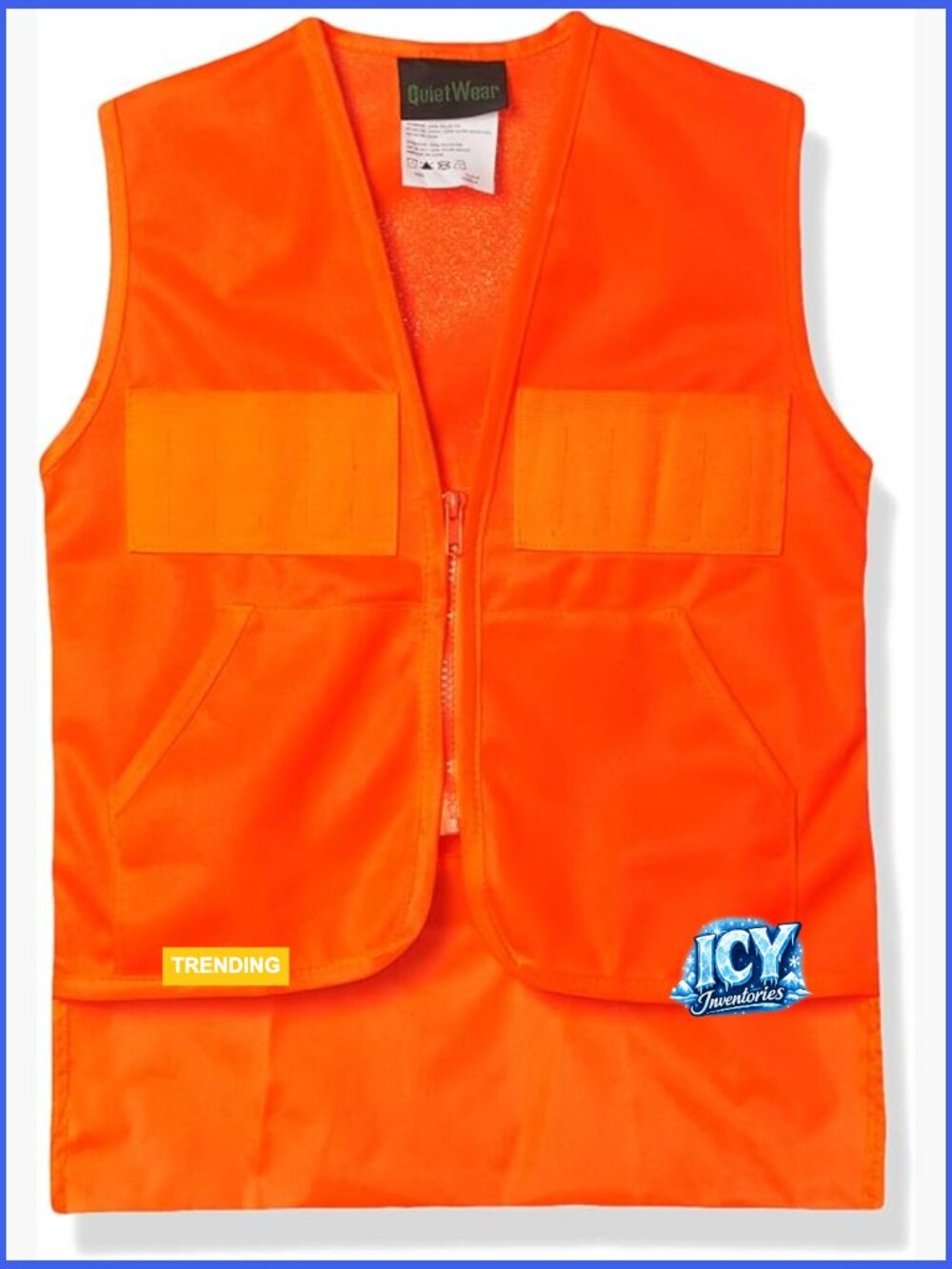 Youth Hunting Vest with Game Pocket, 100% Polyester